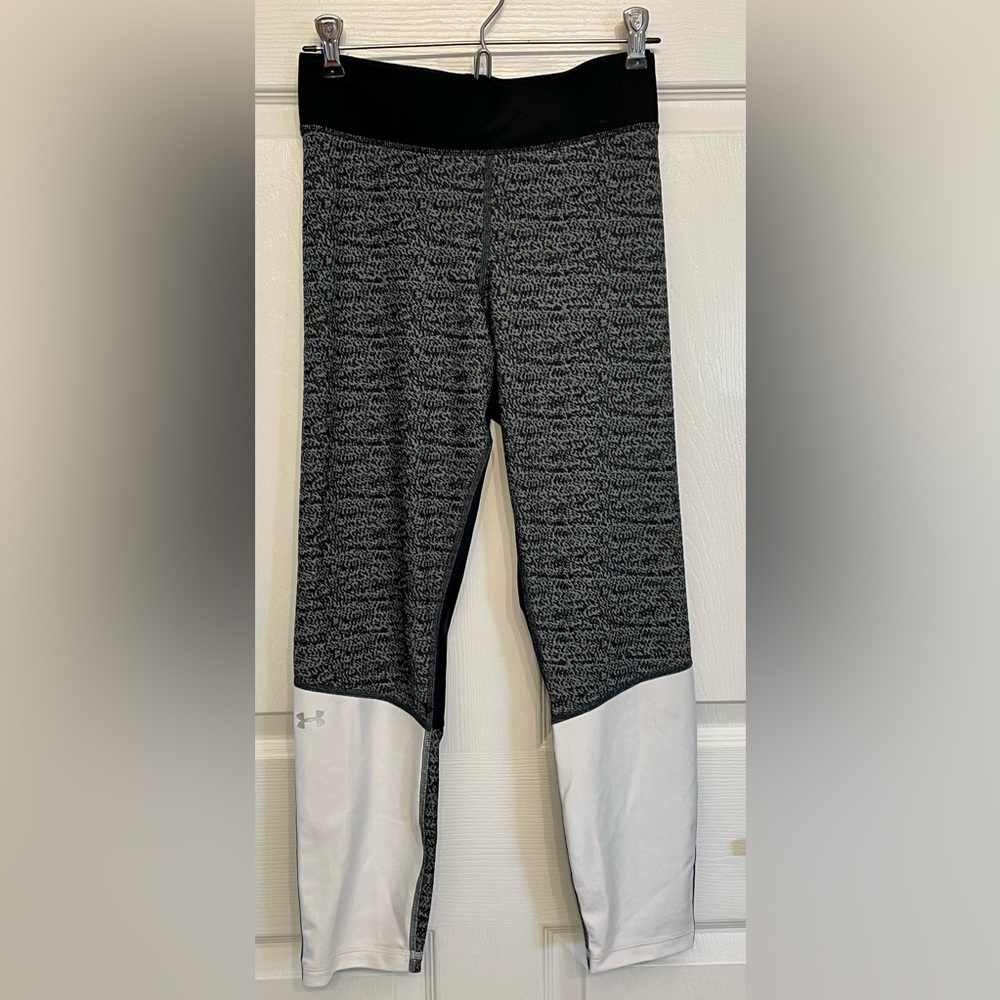UNDER ARMOUR COMPRESSION HEAT GEAR COLOR BLOCK LEGGINGS XL